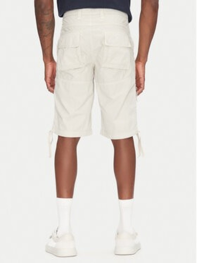 Aeronautica Militare Szorty materiałowe 251BE041CT1122 Écru Regular Fit