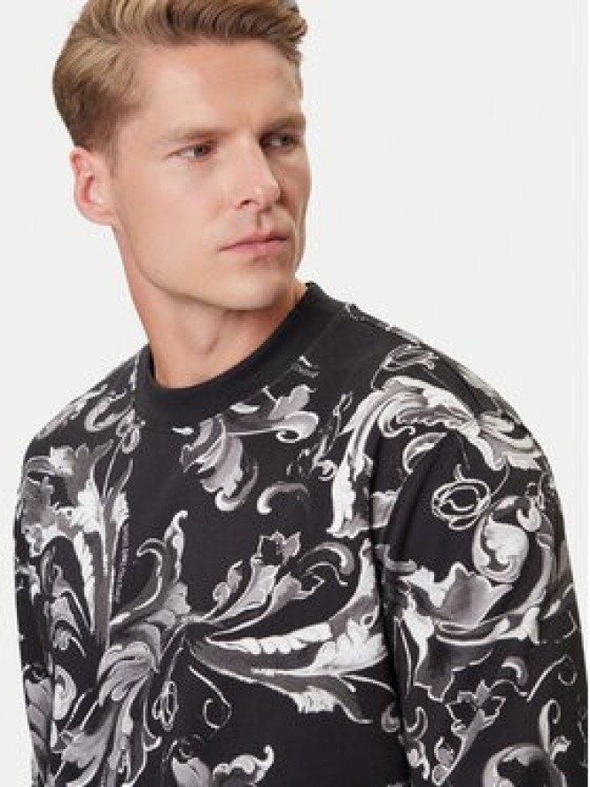 Versace Jeans Couture Bluza 79GAI3R0 FS201 Czarny Regular Fit