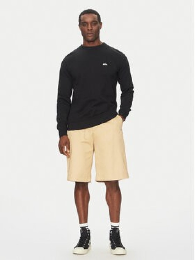 Quiksilver Bluza EQYFT04953 Czarny Regular Fit