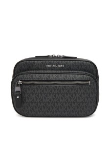 MICHAEL Michael Kors Saszetka nerka Hudson 33H0LHDY1B Czarny