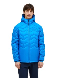 Kurtka Peak Performance męska Elevate Liner Hood niebieska - L
