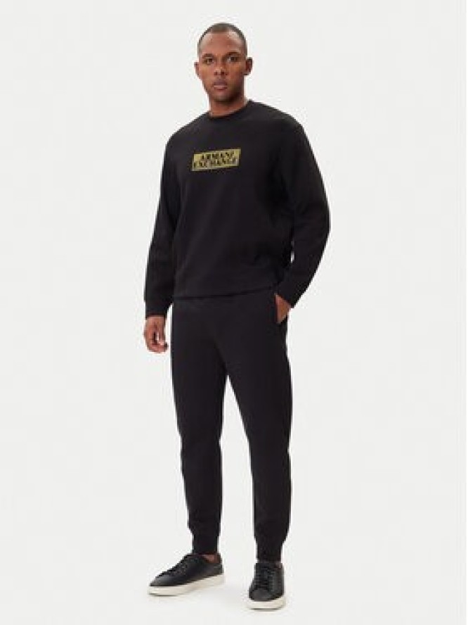 Armani Exchange Spodnie dresowe XM001886 AF10818 MC237 Czarny Slim Fit