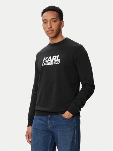 KARL LAGERFELD Bluza 705780 563917 Niebieski jasny Regular Fit