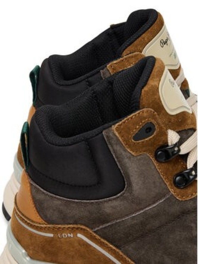 Pepe Jeans Sneakersy Darren Boot M PMS600011 Brązowy