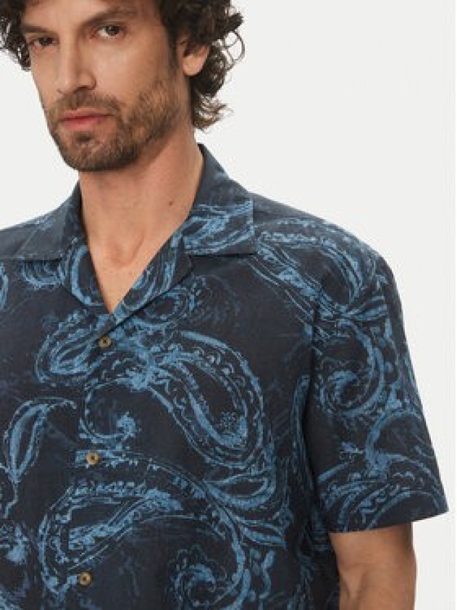 Liu Jo Koszula QA5103 T1999 M9542 Granatowy Regular Fit