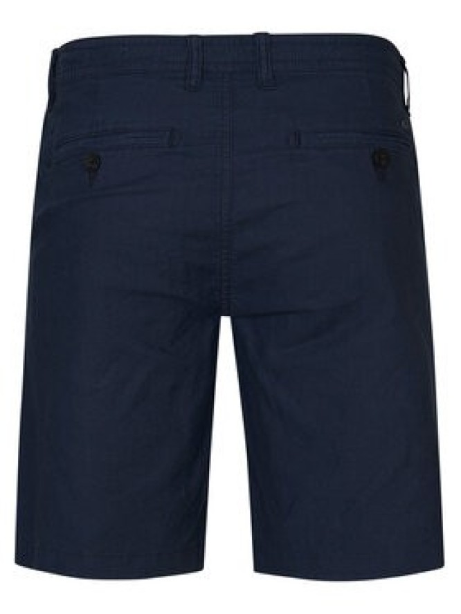 Petrol Industries Szorty materiałowe M-1050-SHO538 Granatowy Slim Fit