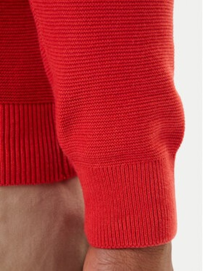 Mustang Sweter Elliot 1016844 Czerwony Regular Fit