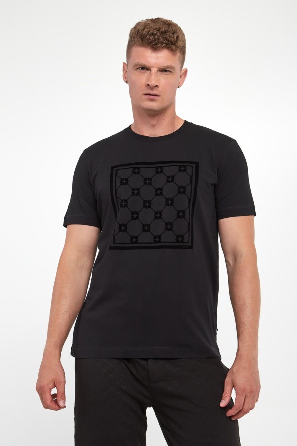 T-shirt męski z logo Bajo JOOP!