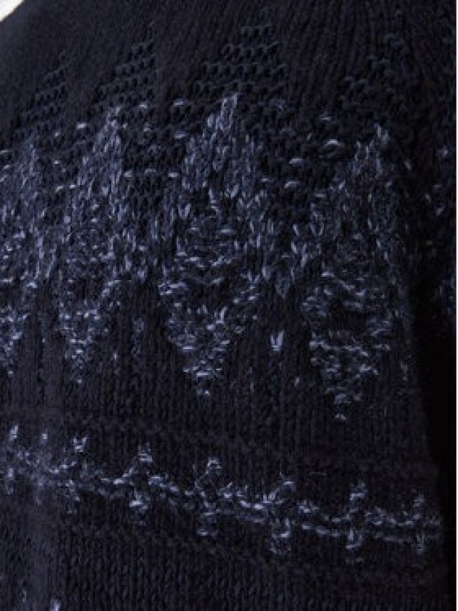 BOSS Sweter Karombo 50548686 Granatowy Regular Fit