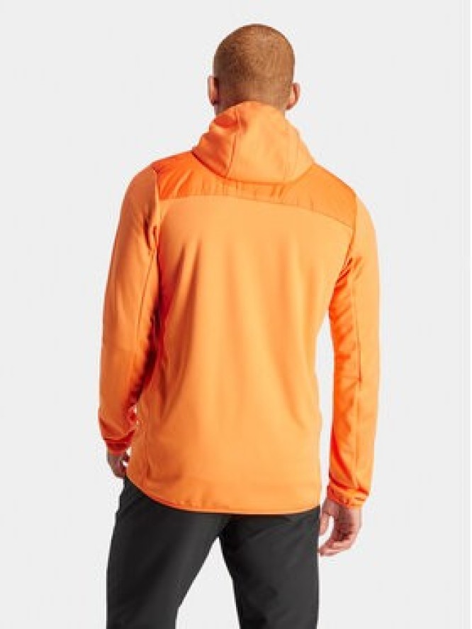 adidas Kurtka outdoor Terrex Multi Hybrid IR7884 Pomarańczowy Regular Fit