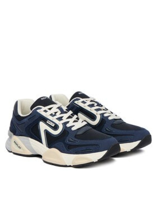 REPLAY Sneakersy GMS9M .000.C0022T Granatowy