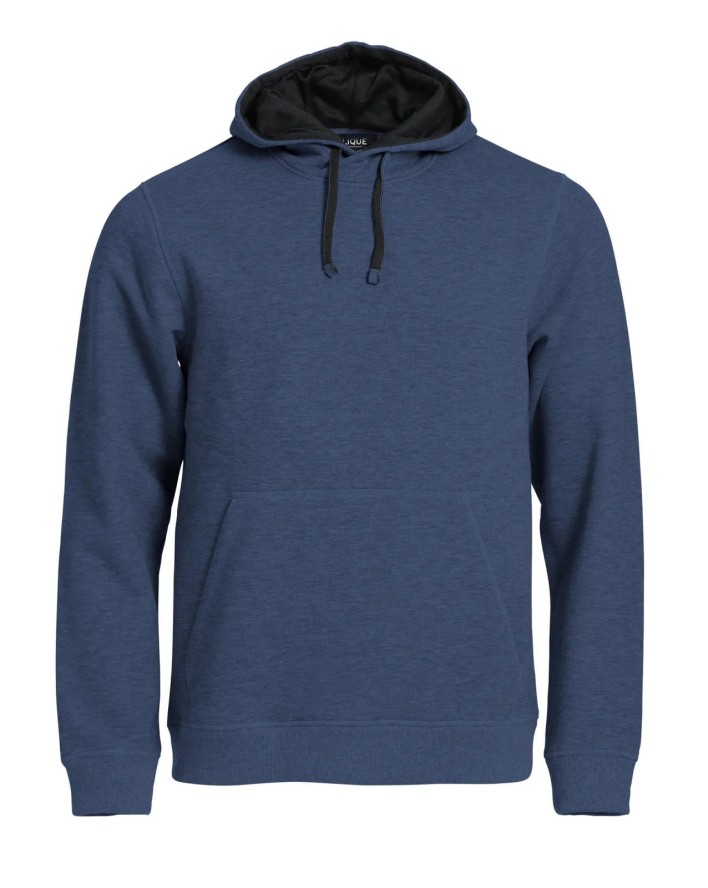 clique Classic Hoody – bluza z kapturem blue melange