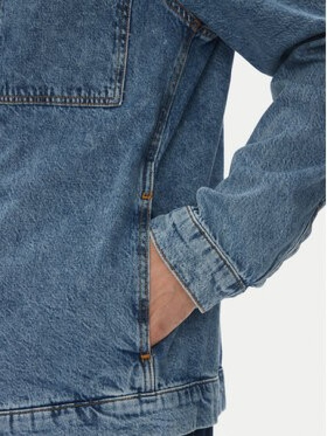 Liu Jo Kurtka jeansowa QA5300 D0257 78263 Granatowy Regular Fit