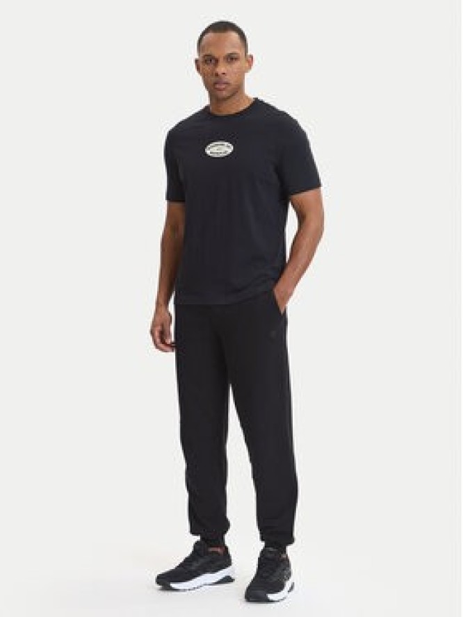 Napapijri T-Shirt S-Flint NP0A4FZZ Czarny Regular Fit