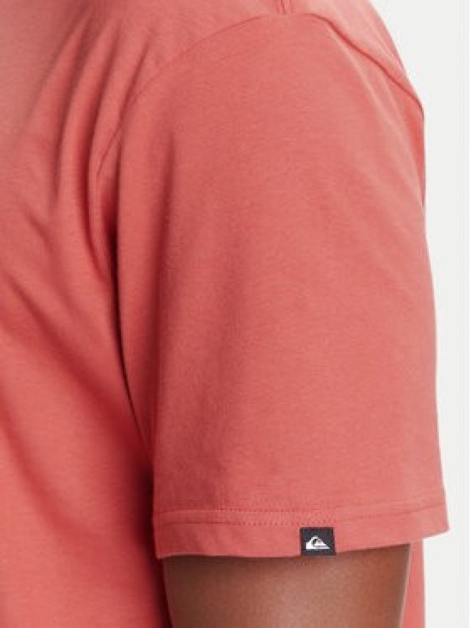 Quiksilver T-Shirt EQYZT08174 Czerwony Regular Fit
