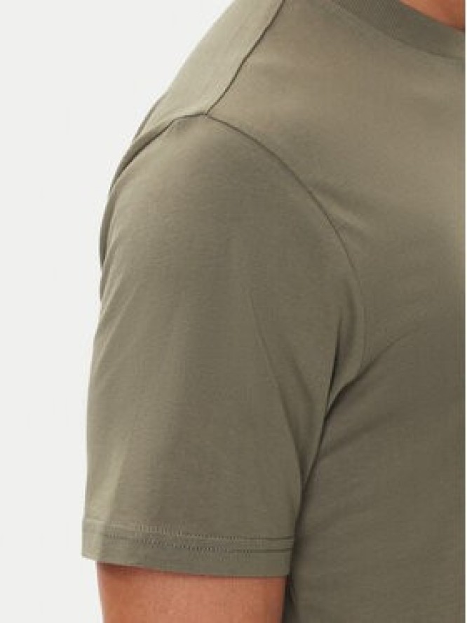 Napapijri T-Shirt S-Funes Ss NP0A88UA Khaki Regular Fit