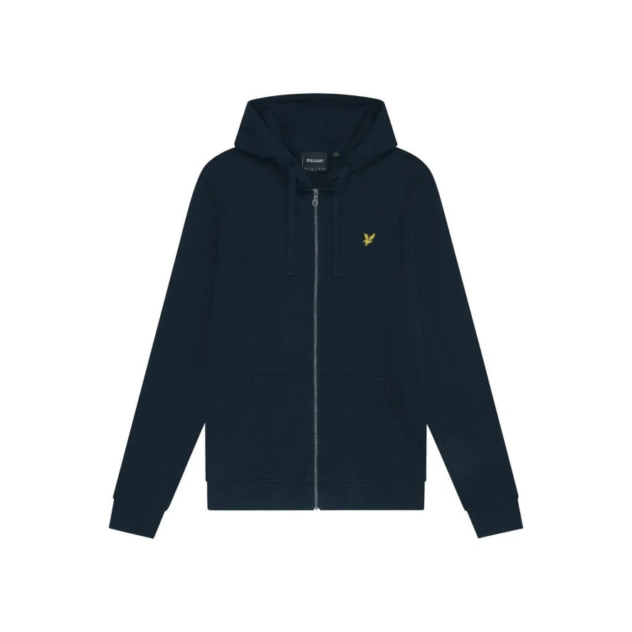 Bluza z kapturem i zamkiem błyskawicznym Lyle & Scott