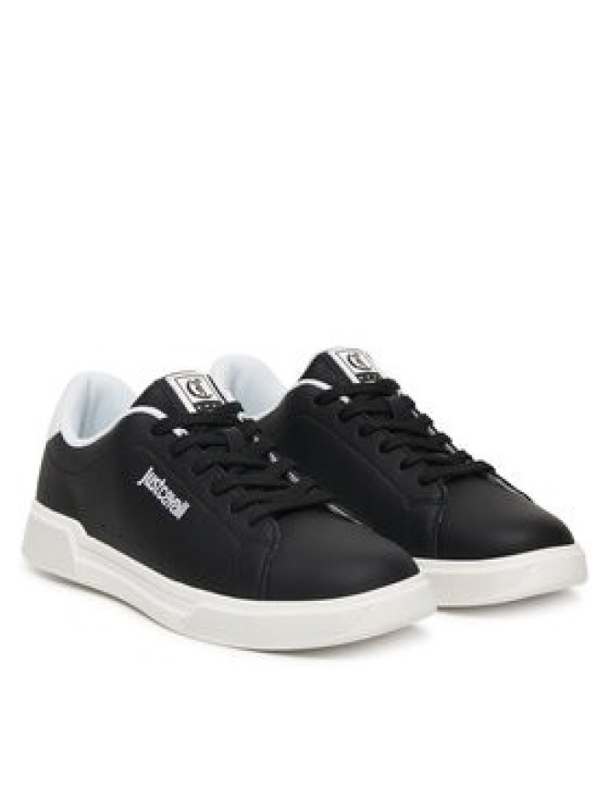 Just Cavalli Sneakersy 80QA3SB6 ZPC25 Czarny