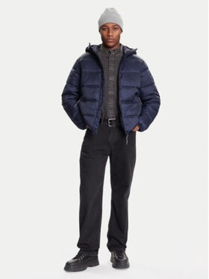 Tommy Jeans Kurtka zimowa DM0DM22044 Granatowy Regular Fit