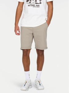 Only & Sons Szorty materiałowe Peter 22027905 Beżowy Regular Fit
