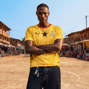 Koszulka piłkarska replika Puma Ghana Mistrzostwa Świata 2026 wyjazdowa