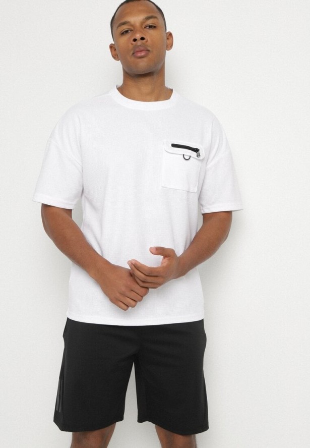 Czarne Klasyczne Szorty z Wysokim Stanem Warrlea