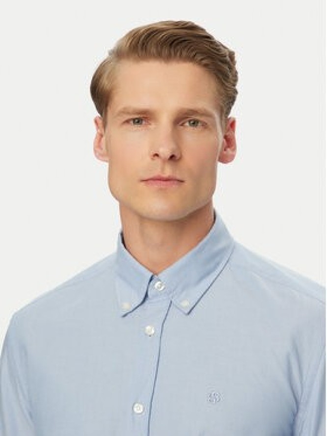 BOSS Koszula H-Liam 50560404 Niebieski Regular Fit