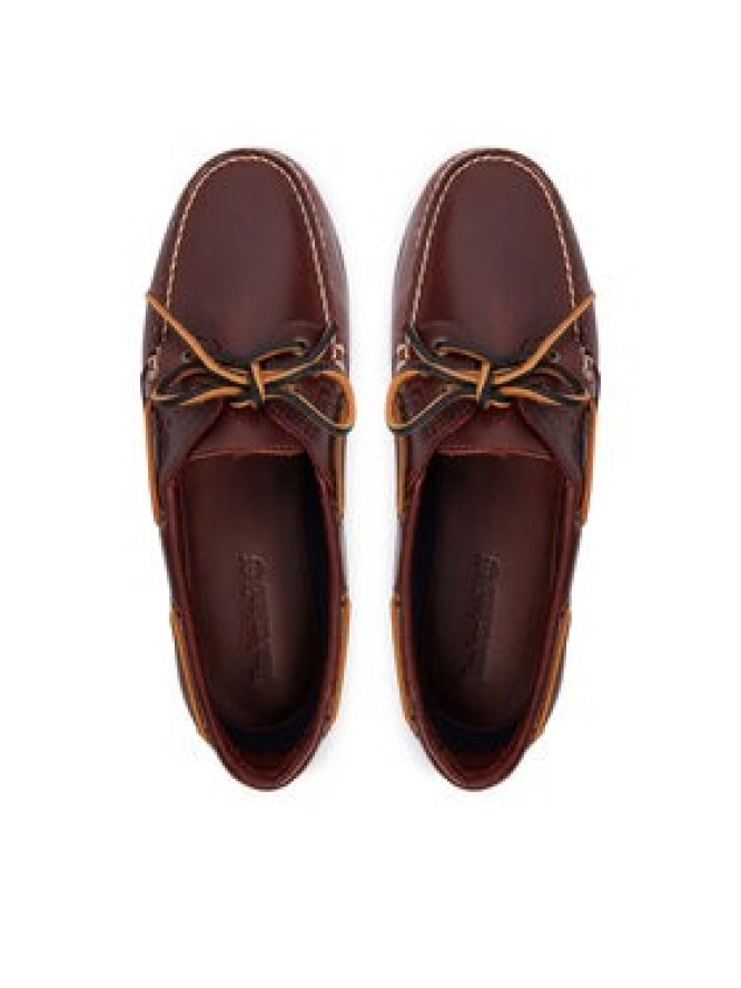 Timberland Mokasyny Classic Boat 2 Eye TB0250452141 Bordowy