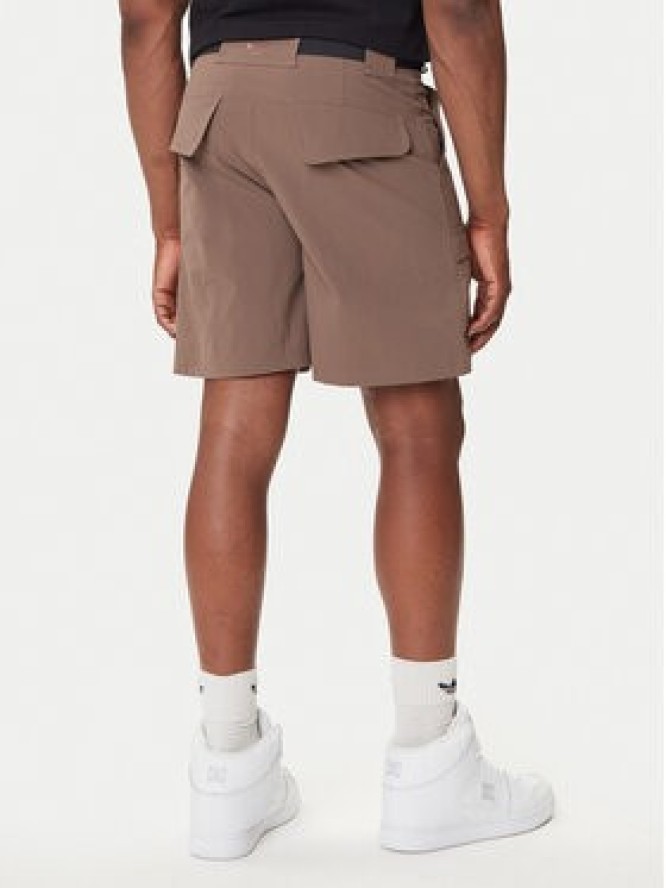 adidas Szorty materiałowe Premium Essentials Utility Cargo JW1081 Brązowy Loose Fit