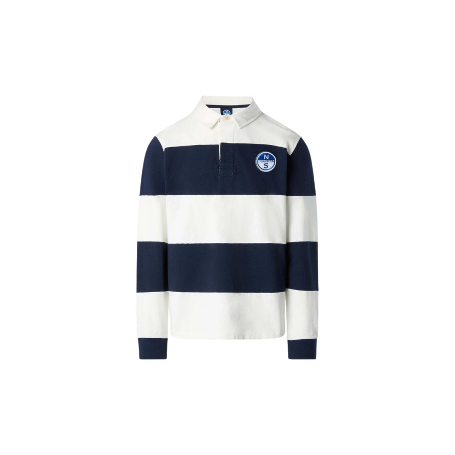 Koszulka polo z długim rękawem North Sails W/Logo