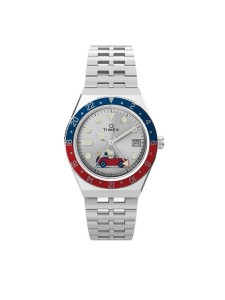 Timex Zegarek Timex x Peanuts® Q Timex® GMT TW2W83300 Kolorowy