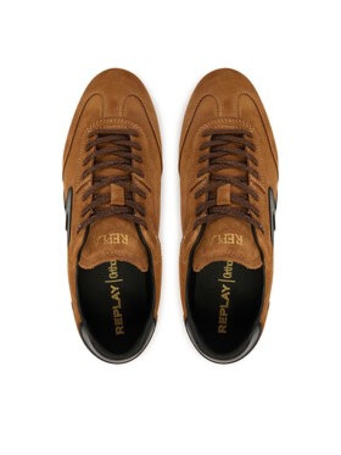 REPLAY Sneakersy GMSL1.000.C0001L Brązowy