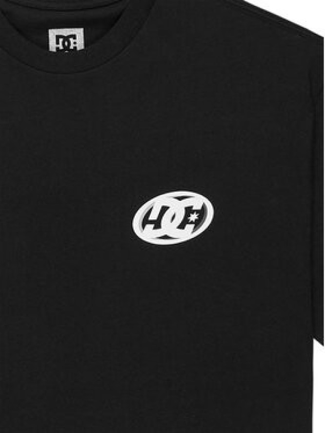 DC Shoes T-Shirt Fast Bubble EDYZT04342 Czarny Regular Fit