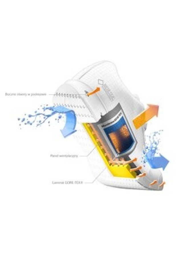 ECCO Sneakersy Street 720 M GORE-TEX 52081401001 Czarny