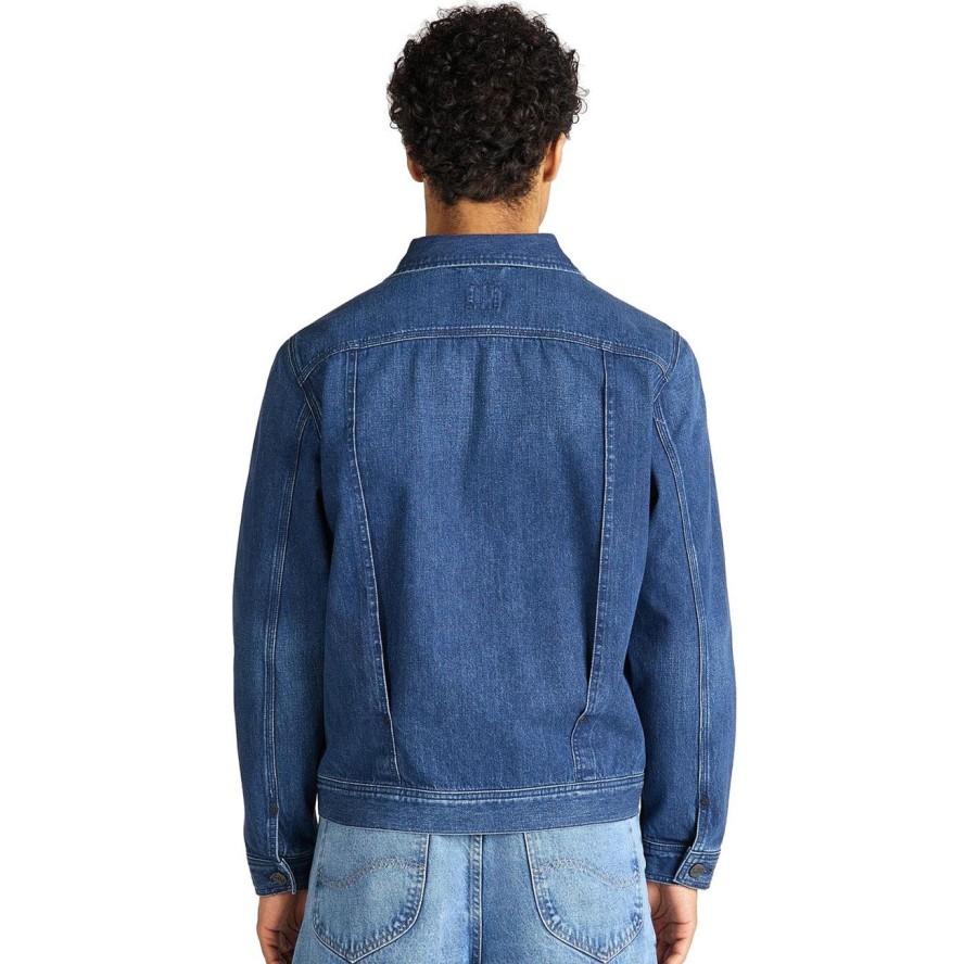 LEE COWBOY JACKET MĘSKA KURTKA JEANSOWA REGULAR FIT L87OKEZR 112122937