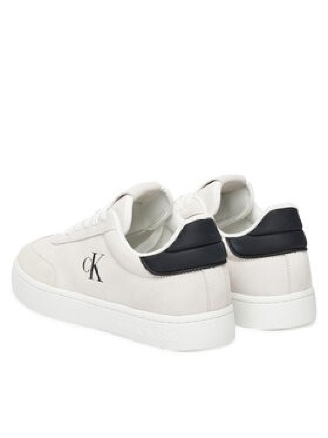 Calvin Klein Jeans Sneakersy Classic Cupsole Mg Su YM0YM01300 Biały