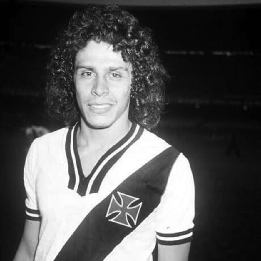 Koszulka piłkarska retro - Dorosły - Vasco da Gama 1975 Wyjazdowa - Biała