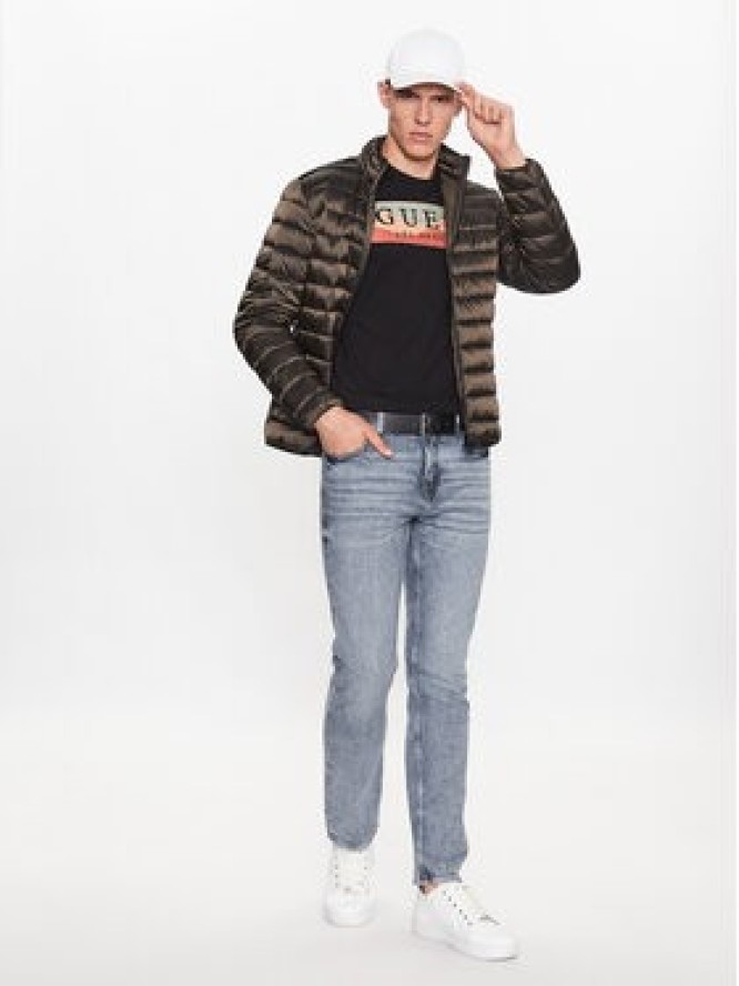 Guess Kurtka przejściowa M1RL47 WDQ50 Brązowy Comfort Fit