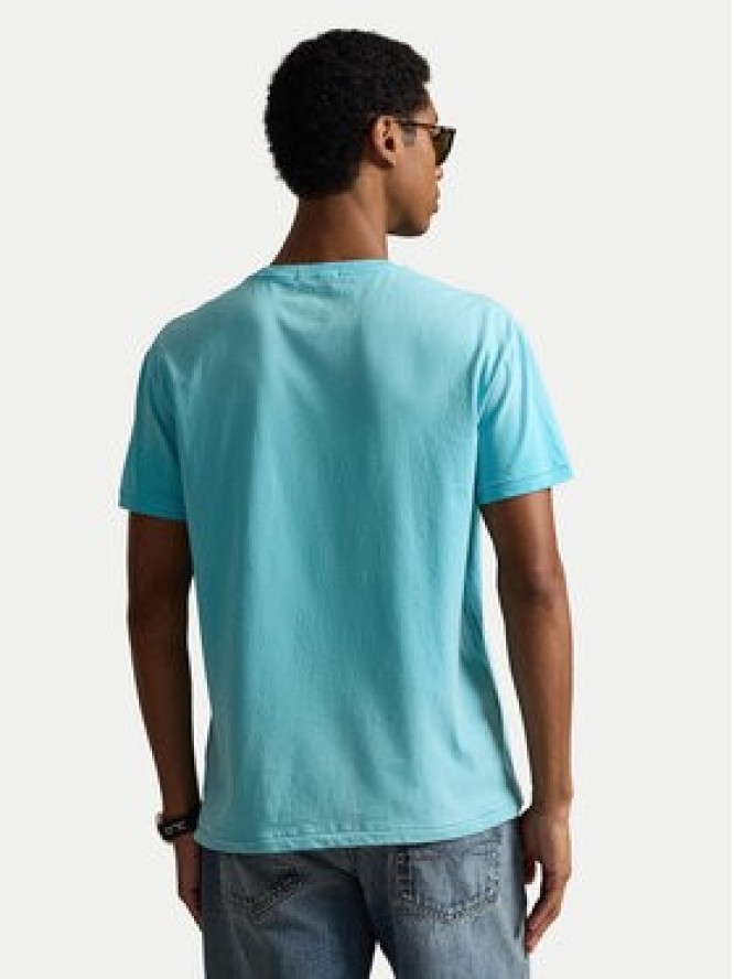 Polo Ralph Lauren T-Shirt 710B16613001 Niebieski Regular Fit