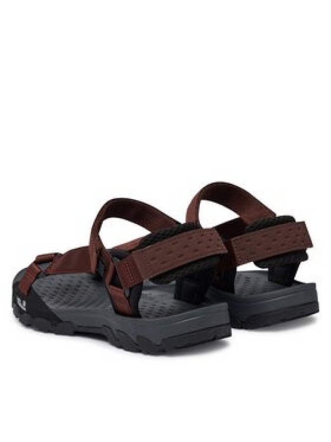 Jack Wolfskin Sandały Ridge A65589 Brązowy ciemny