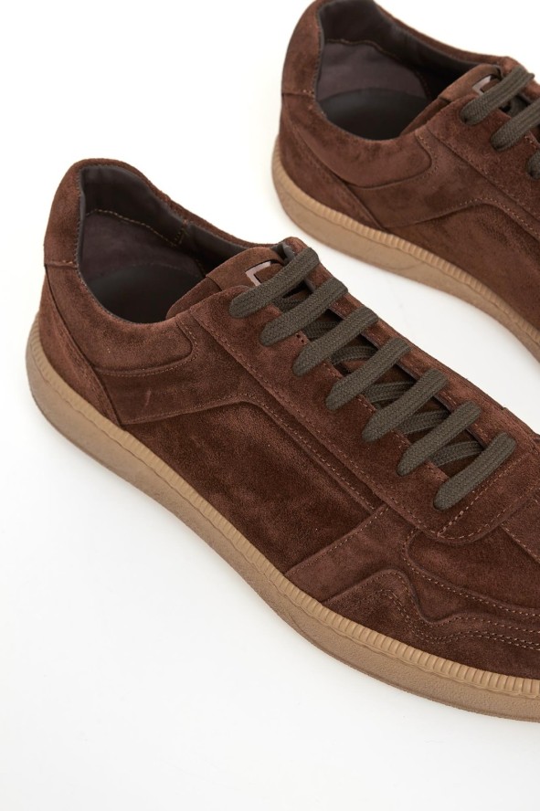 Sneakersy męskie zamszowe BALDININI