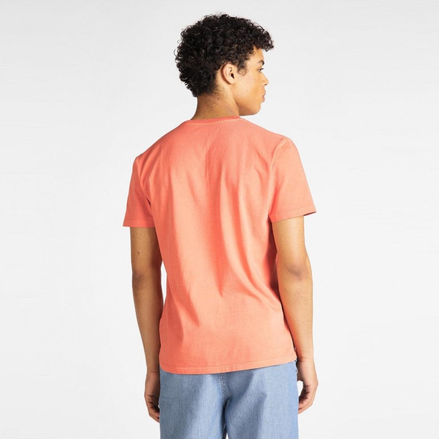 T-SHIRT MĘSKI LEE FLORAL GRAPHIC TEE PAPRIKA L60KETNI 112113397