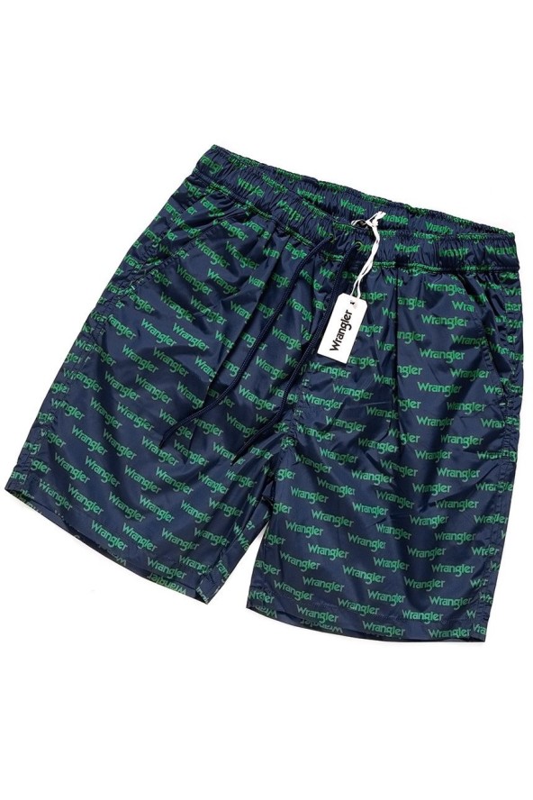 SPODENKI MĘSKIE WRANGLER SWIM SHORT AMAZON GREEN W4B01V9UX 112129079