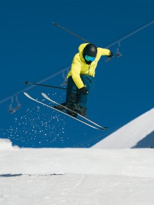 4F Kurtka narciarska membrana 10000 męska - zielona M