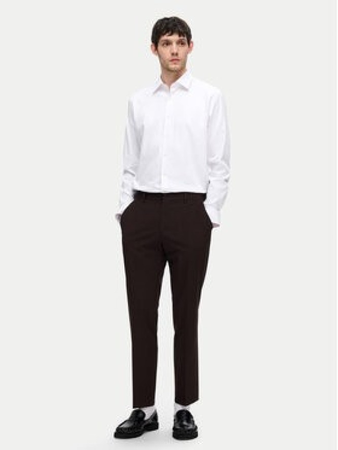 Selected Homme Koszula 16092939 Biały Slim Fit