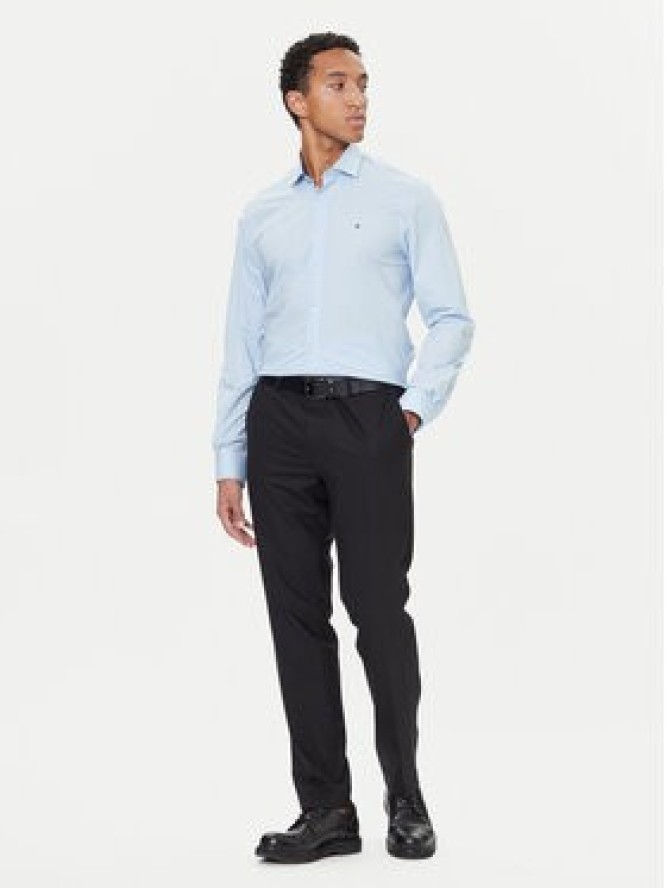 Tommy Hilfiger Koszula MW0MW40524 Błękitny Slim Fit