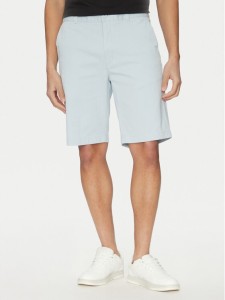 HUGO Szorty materiałowe Dante242 50510605 Niebieski Regular Fit