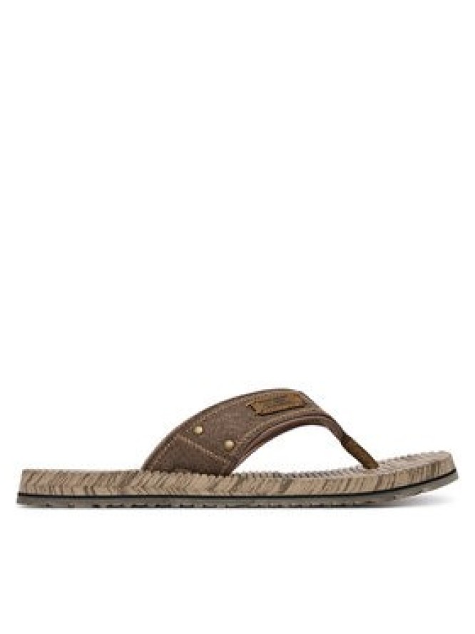 Skechers Japonki Quill - Seaside 205719/BRN Brązowy