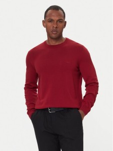 BOSS Sweter Botto-L 50476364 Czerwony Regular Fit