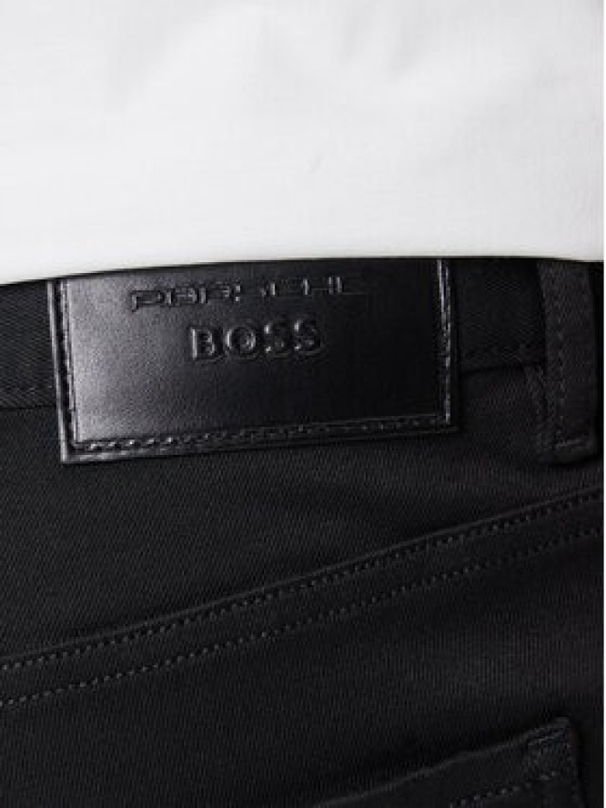 BOSS Jeansy C-Taber PS 50550924 Czarny Tapered Fit